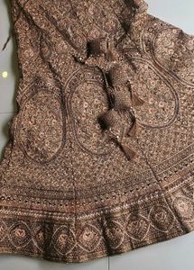 Elegant Embroidered Lehenga Skirt