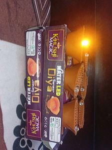 LED Water Sensor Diya Set For Diwali 🪔 Pack Of 12