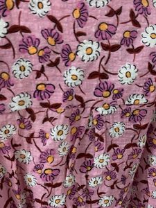 Floral Print Pink Shirt