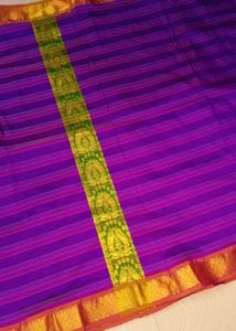 Multi Colour Beautiful Banarasi Silk Saree