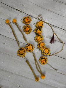 Haldi Jewellery set