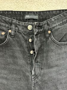 Zara Button Up Mom Jeans