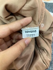 Savana By Urbanic Ruched Corset Dress
