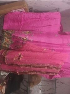 Pink Dress Material