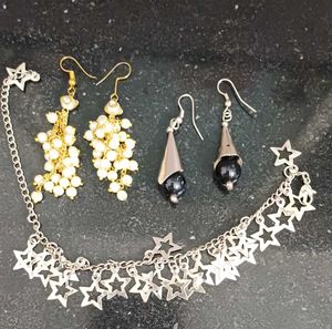 Earings And Bracelet