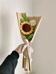 Crochet Flower Bouquet