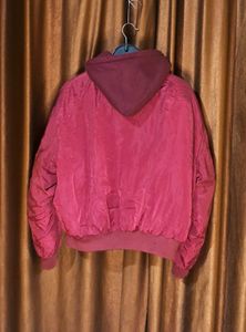 Reversible Hooded Jacket Size 46 inches