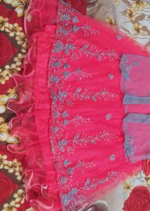 Lehenga Choli With Beautiful Shrug 4 Piece Set