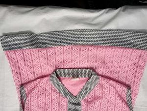 Pink Sleevless Top