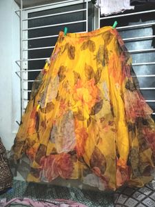 Floral Lehenga Choli Set can be stichable