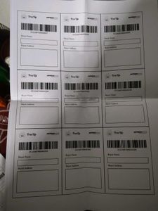 50 ExpressBees Shipping Labels