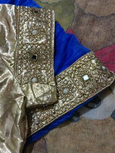 Royal Blue Saree