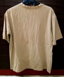 Rabbit &#34;Happiness&#34; Graphic  Oversized Tshirt
