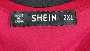 Shein Maroon Top For Woman