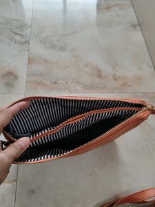 Solid Coral Color Bag