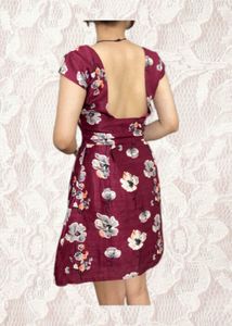 Backless Mini Dress