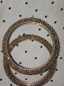 Gold Bangle Set