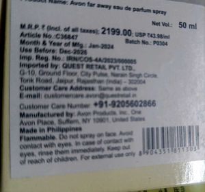 Avon Brand New Perfumed Set Of 4 FAR AWAY