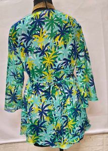 Beach Wear Floral Dress Free Size