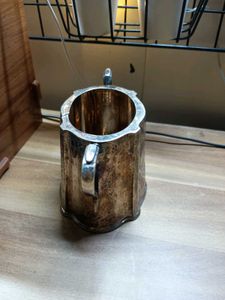 Vintage silver plated sugar pot