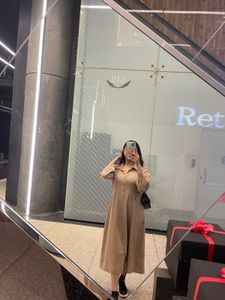 Brown Dress New
