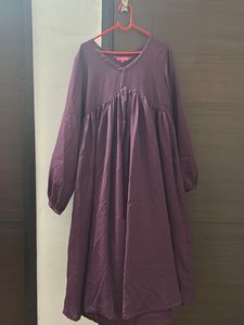 Elegant Purple Dress