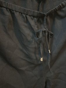 Black Drawstring Lounge Pants