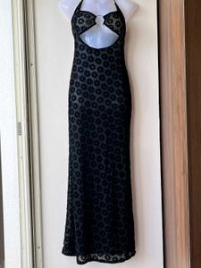 Floral Cutout Maxi Dress