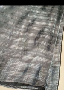 Beautiful Grey Shaded Saree