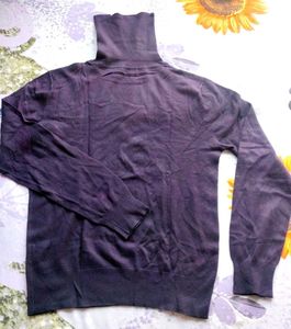 Purple Turtleneck T shirt.
