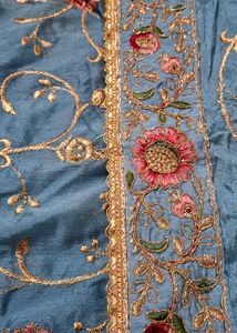 full side border dupatta