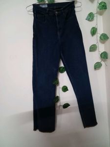 Hand Painted Wide Leg Jeans