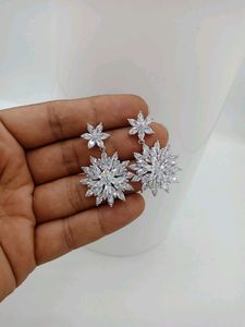 Artificial Lebron American Diamond Earrings