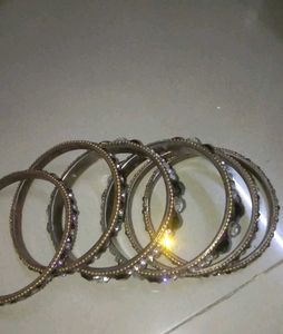 Vintage Inspired Bejeweled Bangles
