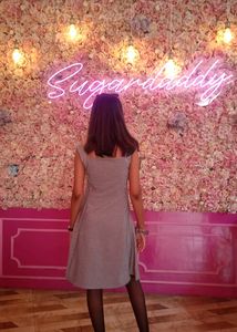 Silver Shimmery Mini One Piece Dress｡⋆｡˚☽˚｡⋆