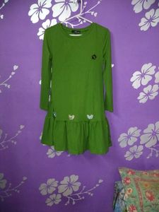 Green Casual Dress