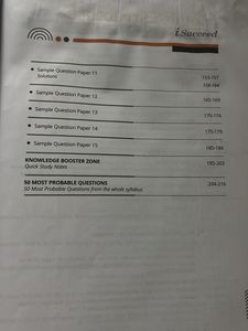 iSucceed Math 10th Sample Papers