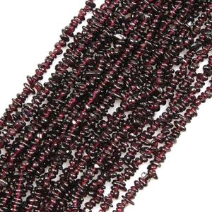 Garnet Chip Bead Strand