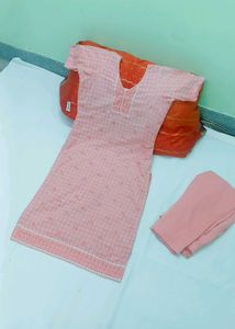 Pink Kurta Set