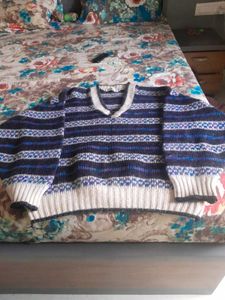 Striped Knit Sweater