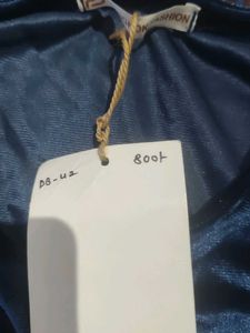 Elegant Blue Velvet Midi Dress