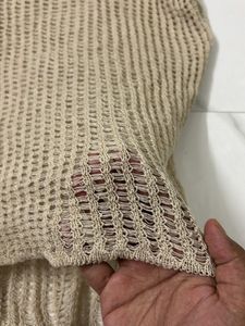 Crochet Knit Top