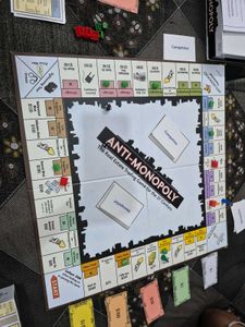 Anti-Monopoly Board Game