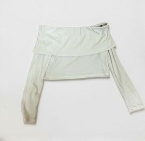 Off-Shoulder White Top