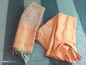 Peach Punjabi Stiched Salwar Suit
