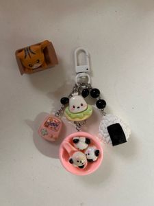 Pochacco Food Keychain