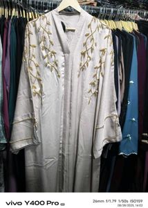 Elegant Embroidered Abaya