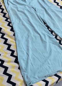 Mint Green Casual Pants