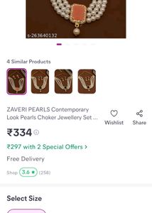 30rs Off On Shipping Brand New Chakor Set With Ear