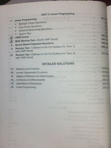 Maths MCQ Book With Formulas Class 12 Th